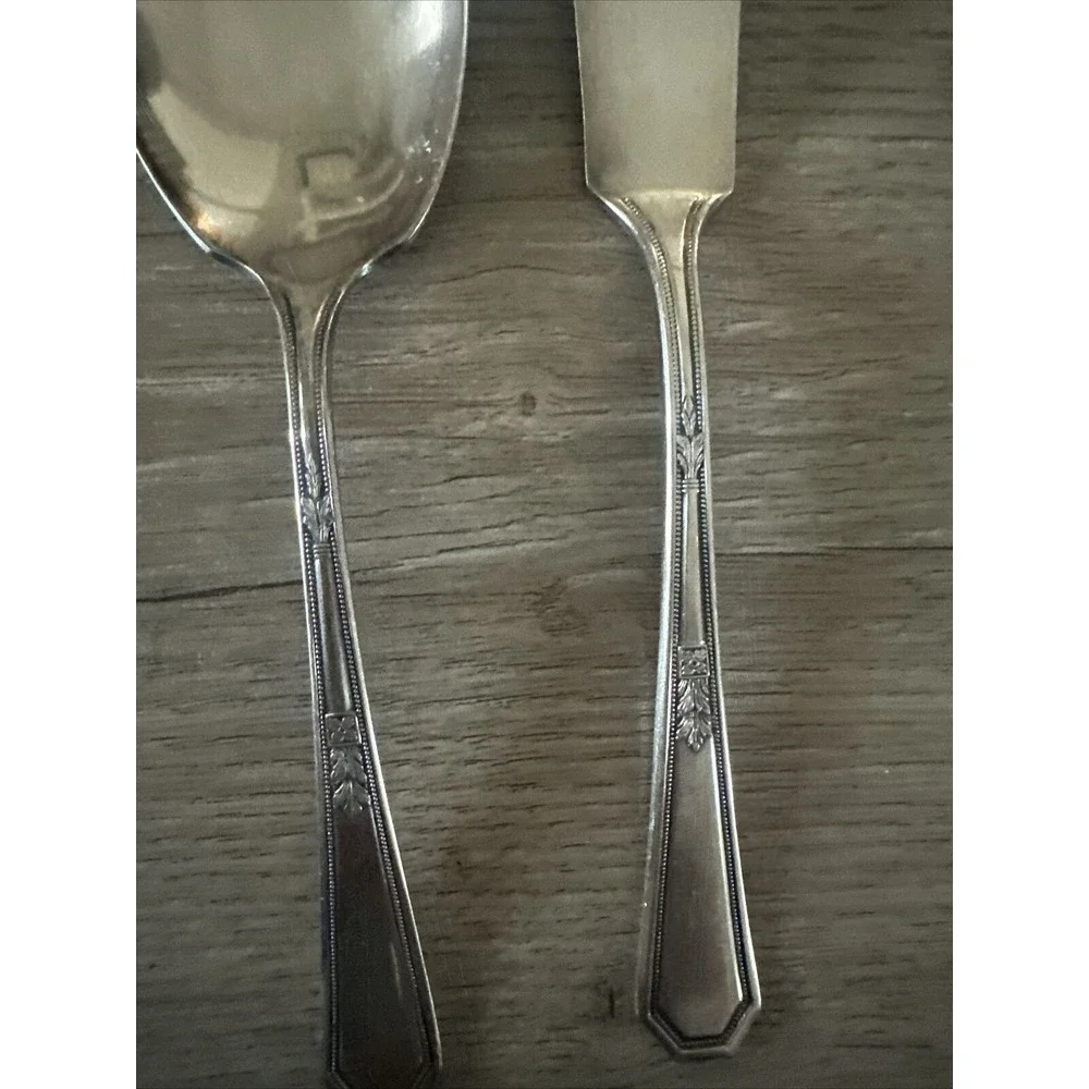 Rare 1923 Mayfair Sugar Spoon and Master‎ Butter Knife International Silver
